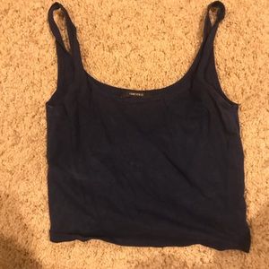 3 for $15 Forever 21 Navy Crop Top
